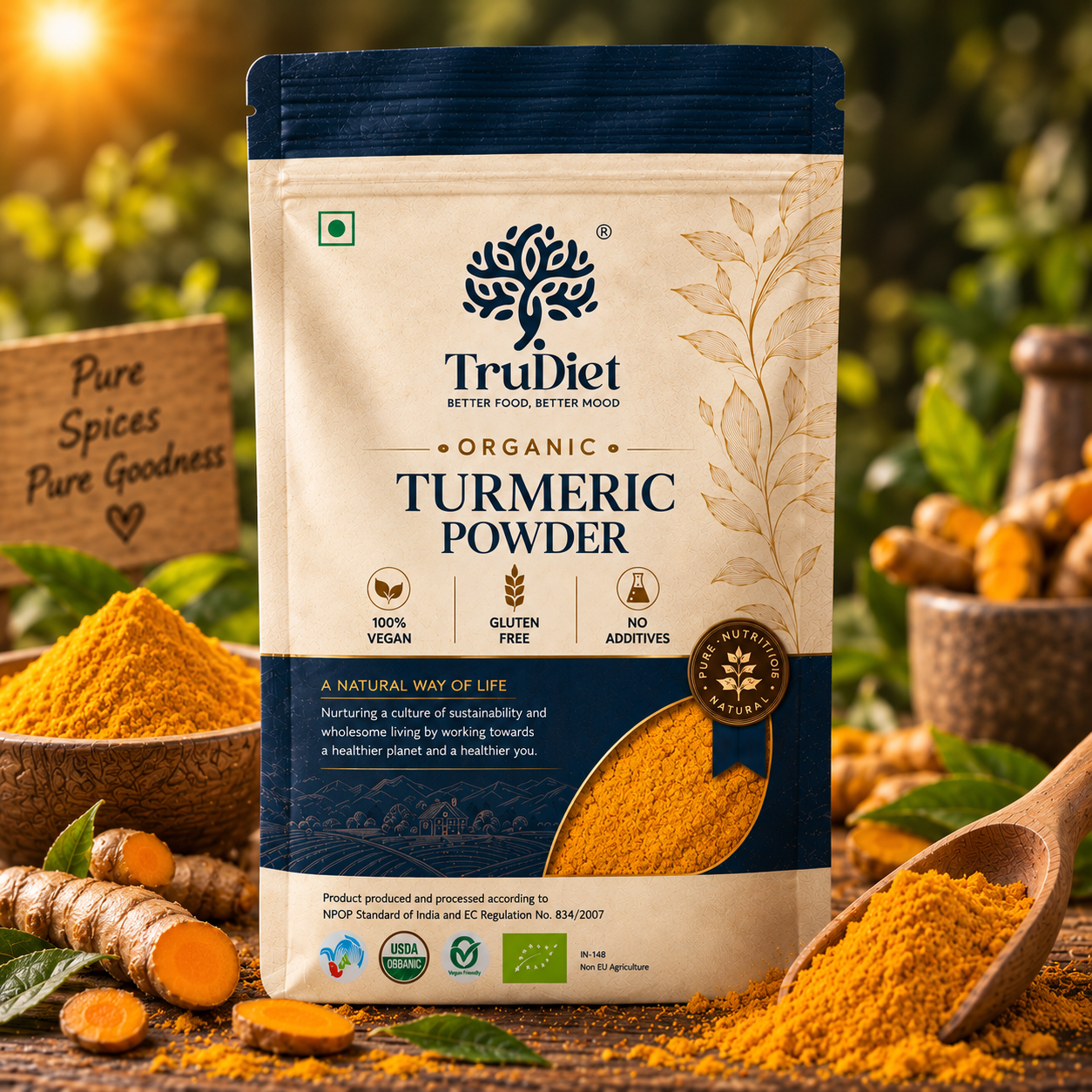 TruDiet Turmeric Powder