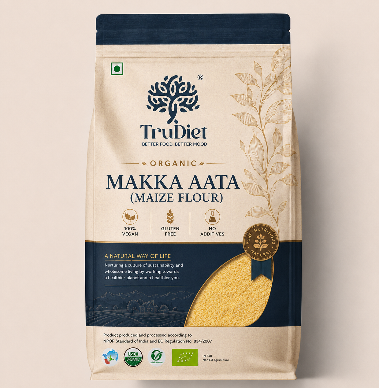 TruDiet Maize Flour (Makka Atta)