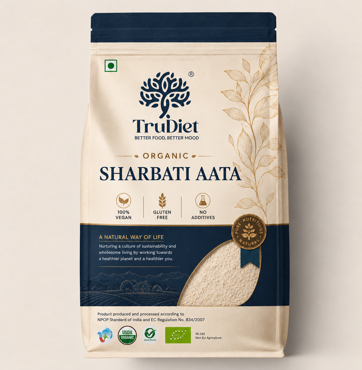 TruDiet Sharbati Atta